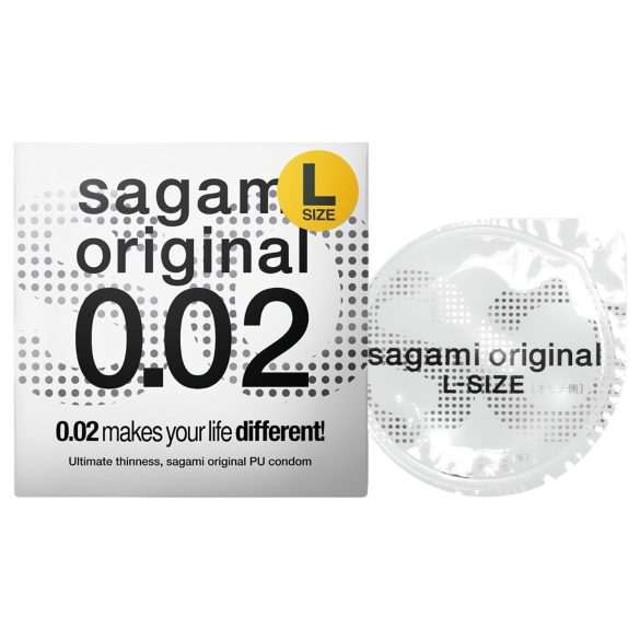 Sagami Original 0,02 L - kondoom - 58mm (1tk)