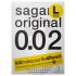 Sagami Original 0,02 L - kondoomid - 58mm - 3 tk