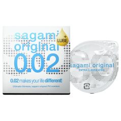 Sagami Original 0.02 - eriti libe kondoom - 55mm (1tk)