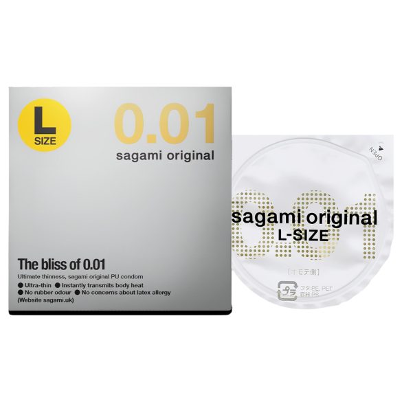 Sagami Original 0,01 L - kondoom - 58mm - 1 tk