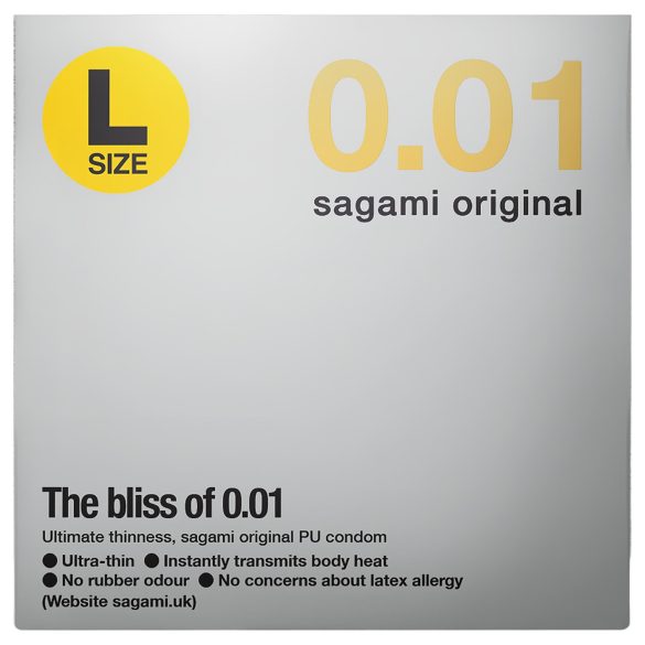 Sagami Original 0,01 L - kondoom - 58mm - 1 tk