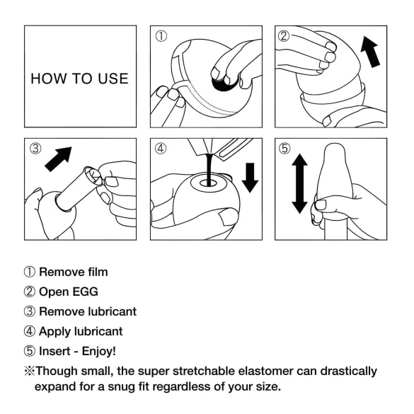 TENGA Egg Stud - masturbaator muna meestele - ühekordne
