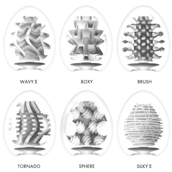 TENGA Egg - masturbaatori munade komplekt - 6 tk