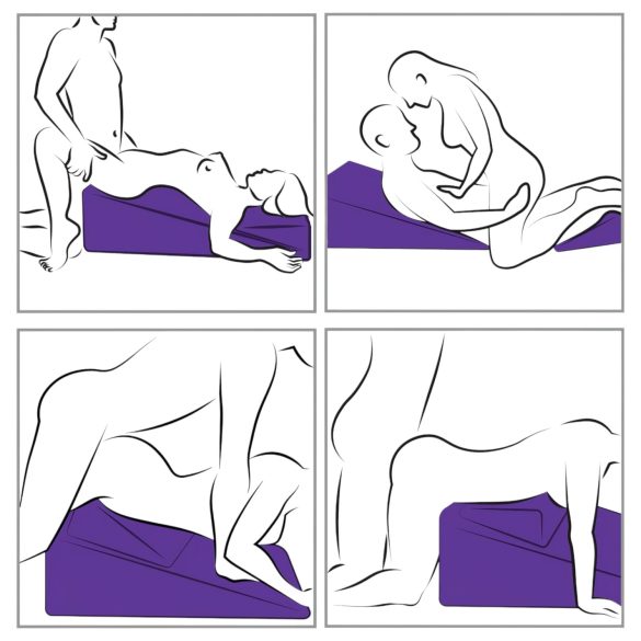 Liberator Wedge/Ramp - seksipadi komplekt 2 tk - must