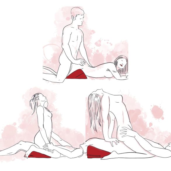 Liberator Wedge - seksipadi kiilukujuline - must