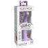Dillio Uudishimulik Viis - iminapaga dildo (15cm) - lilla