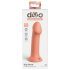 Dillio Suur Kangelane - kleepuv silikoondildo (17cm) - oranž