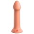 Dillio Suur Kangelane - kleepuv silikoondildo (17cm) - oranž