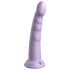 Dillio Slim Seven - imemokaga stimuleeriv dildo (20cm) - lilla