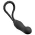 Black Velvets Perfect Fit - strap-on dildo - musta