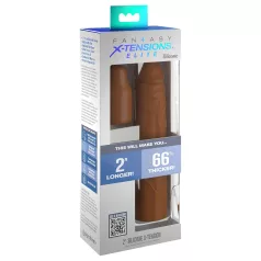   Pipedream - X-TENSION Elite 2 - lõigatav peenisekate (pruun)
