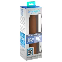  Pipedream X-TENSION Elite - reguleeritav avatud peenisekate (naturaalne)