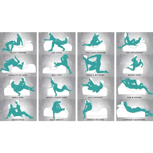 Liberator Esse Lounger - tantra tugitool - 3-osaline - punane