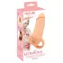 Nature Skin - peenisekate ja masturbaator - 18cm naturaalne