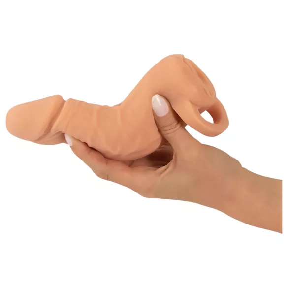 Nature Skin - peenisekate ja masturbaator - 18cm naturaalne