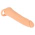 Nature Skin - 2in1 tupe ja peenisemansett - 23cm (naturaalne)