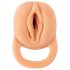 Nature Skin - 2in1 tupe ja peenisemansett - 23cm (naturaalne)