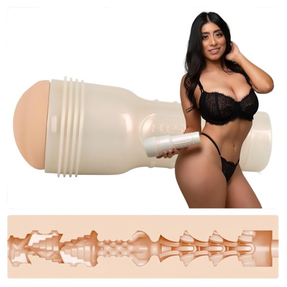 Fleshlight Violet Myers Waifu - tõetruu kunstvagiina (naturaalne)