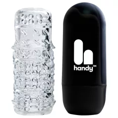   The Handy TrueGrip Gen 2 Sleeve - masturbaator - läbipaistev