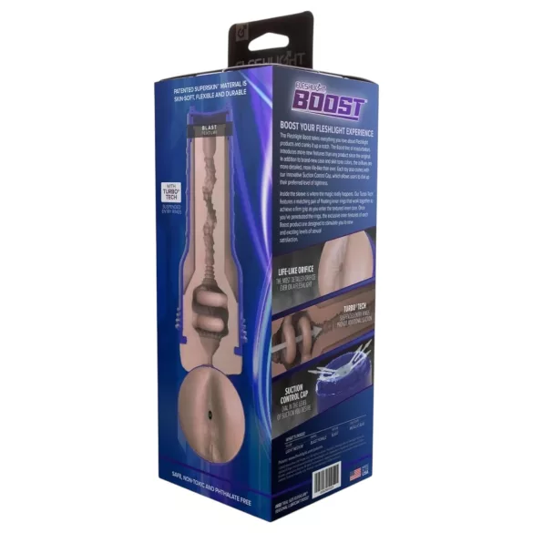 Fleshlight Boost Blast - anaalse realistlik masturbaator - naturaalne