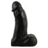 Realistixxx Real Giant - realistlik munanditega dildo - 22 cm - must