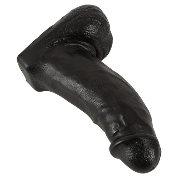 Realistixxx Real Giant - realistlik munanditega dildo - 22 cm - must