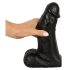 Realistixxx Real Giant - realistlik munanditega dildo - 22 cm - must
