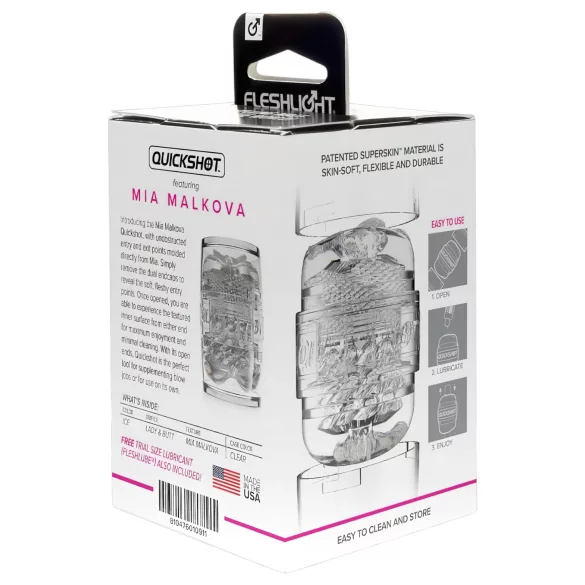 Fleshlight Quickshot Mia Malkova - kompakt reisimastrubaator