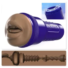 Fleshlight Boost Blow - suu masturbator - realistlik - pruun