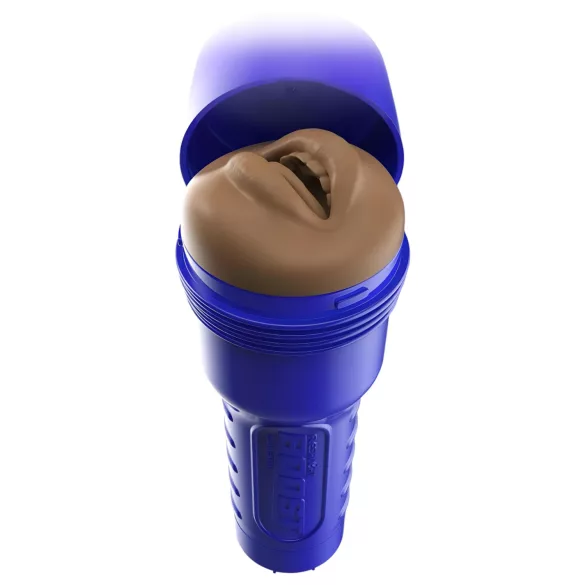 Fleshlight Boost Blow - suu masturbator - realistlik - pruun