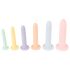 Kuus ühes - dildotreener komplekt - 6 tk (värviline)