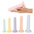 Kuus ühes - dildotreener komplekt - 6 tk (värviline)