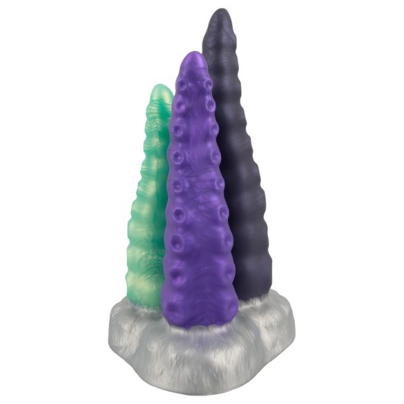 Beasty Cocks Kolmekordne Kombits - Kolmekordne Kaheksajalg Dildo