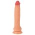 Realistixxx Tõeline Hiiglane - ekstra suur, munanditega dildo (naturaalne)