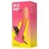 ROMP Dizi - silikoonist dildo - painduv - roosa-oranž