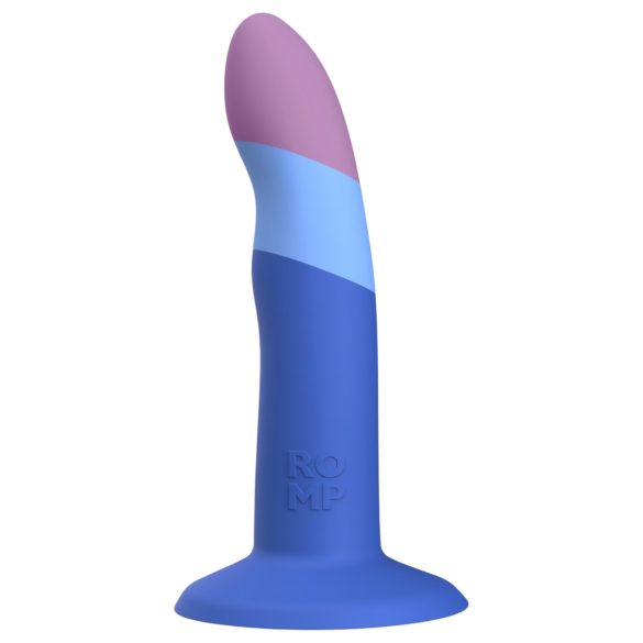 ROMP Piccolo - paindlik silikoonist dildo (sinine-lilla)
