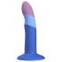 ROMP Piccolo - paindlik silikoonist dildo (sinine-lilla)