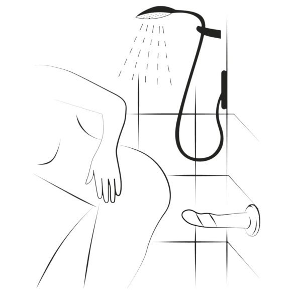 ROMP Piccolo - silikoonist dildo - painduv - sinine/lilla