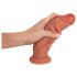Realistixxx – elutru, topeltkihiline dildo (naturaalne)