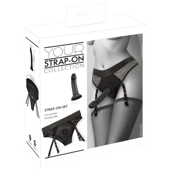 You2Toys - strap-on dildo aluspükstega - must