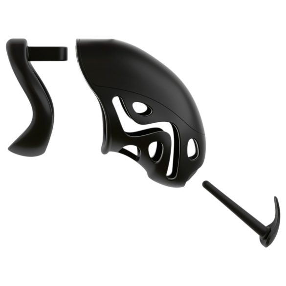 You2Toys - peenisekate peenisplugiga - must