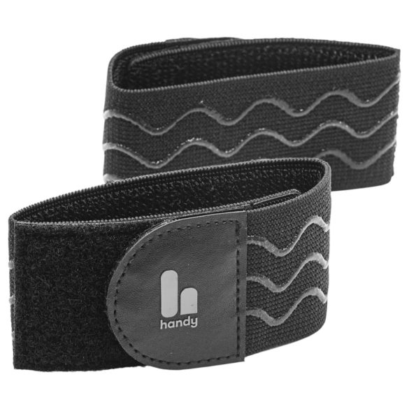 The Handy - masturbaatori lisatarvik - silikoonist pingutusrihm - must