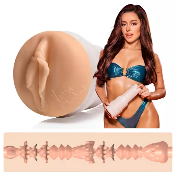 Fleshlight Vanna Bardot - realistlik tupe masturbator - naturaalne