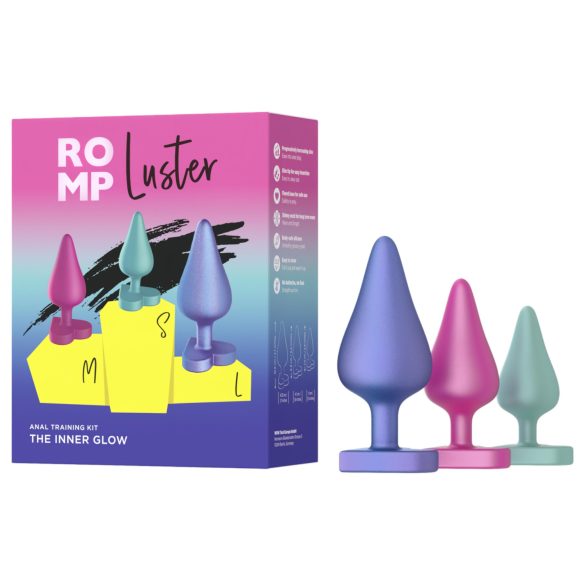 ROMP Luster - anaalitreeningu komplekt (3tk)