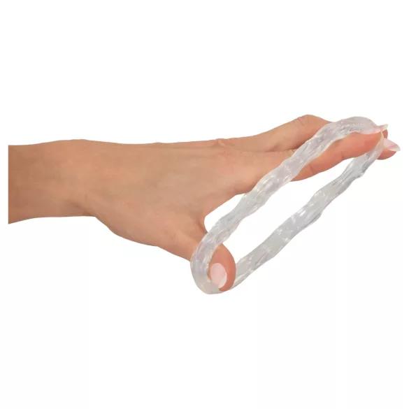 Beau Coeur Parinor - peenise ja munandite rõngas - läbipaistev