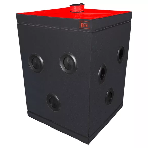 Secretdome - BDSM sekskabiin avadega (must)