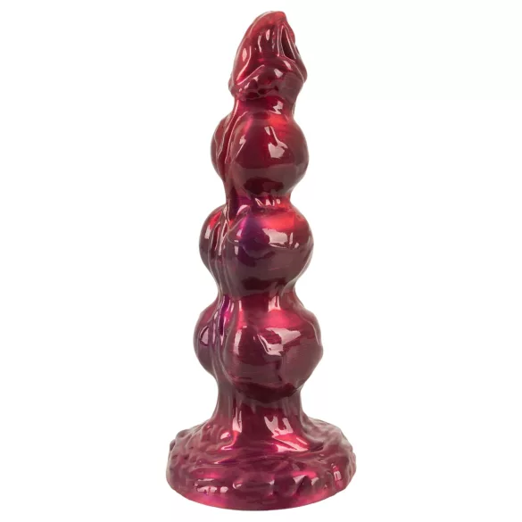 Beasty Cocks - libahunt Willie dildo iminapaga - burgundia (21 cm)