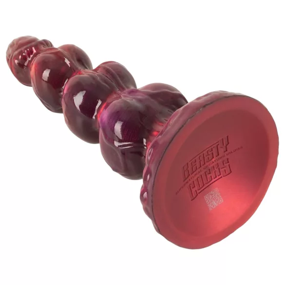 Beasty Cocks - libahunt Willie dildo iminapaga - burgundia (21 cm)