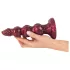 Beasty Cocks - libahunt Willie dildo iminapaga - burgundia (21 cm)