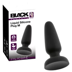 Black Velvets - iminapaga silikoonist anaalpunn (must) - M